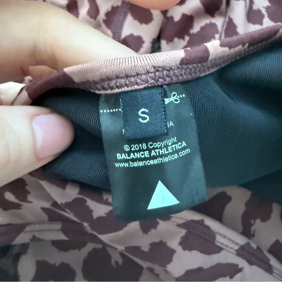 Balance Athletica Leopard Print Set in Brown and Black - Picture 6 of 11